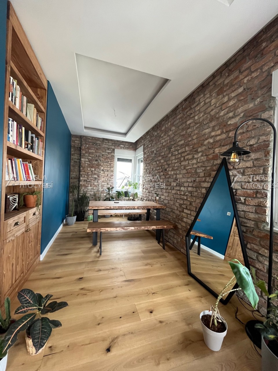 dekoratif-antik-tugla-kaplama-uygulama-daire-uygulama